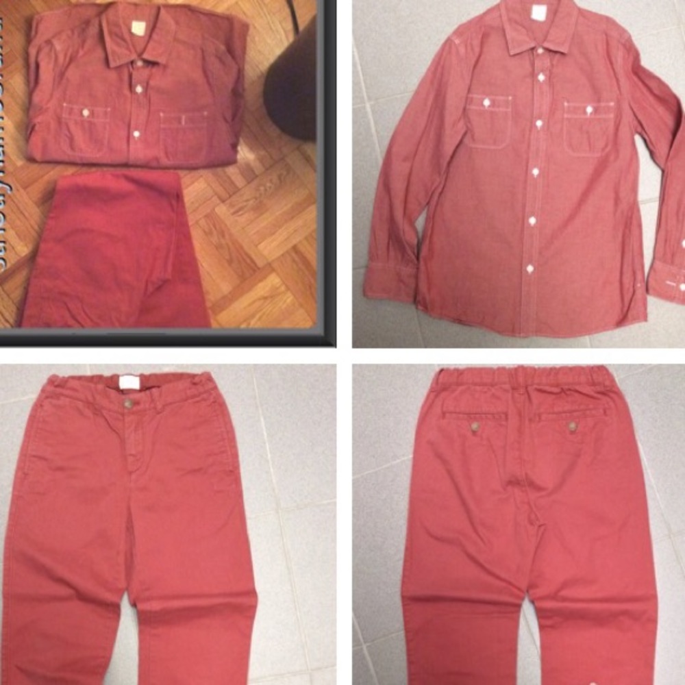 CrewCuts Shirt w/ Matching Pants - Size 12 Reg
